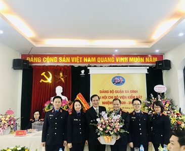 Chi bộ Viện KSND các quận/huyện Ba Đình, Đan Phượng tổ chức thành công Đại...